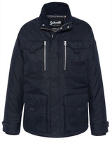 Schott NYC Baldwyn Chaqueta, Azul Marino, XL para Hombre