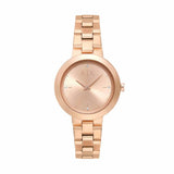 Armani Exchange Reloj Analógico para Mujeres de Cuarzo con Correa en Acero Inoxidable AX5177