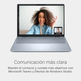 Dell 14 Plus Copilot+ DB14250 Ordenador portátil – 14" 2.5K 16:10 (2560x1600), Intel Core Ultra 7 Series 2, Intel ARC, 32 GB RAM, 1 TB SSD, Windows 11 Pro, Teclado retroiluminado QWERTY, Ice Blue