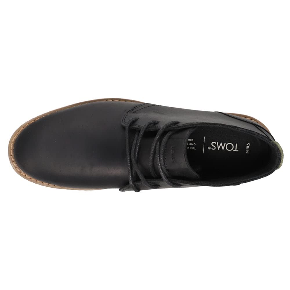 Toms Men Navi Boot_Water Resistant, Botas Hombre, Black, 39 EU