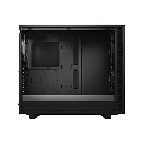 Fractal Design Define 7 Black Brushed Aluminum/Steel E,ATX Silent Modular Dark Tempered Glass Window Mid Tower Computer Case