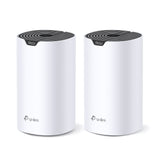 TP-Link Deco E2(2-Pack) - Sistema Wi-Fi Mesh AC1900, 2xPuertos 100/10 Mbps, hasta 50 ㎡, MU-MIMO, Blanco