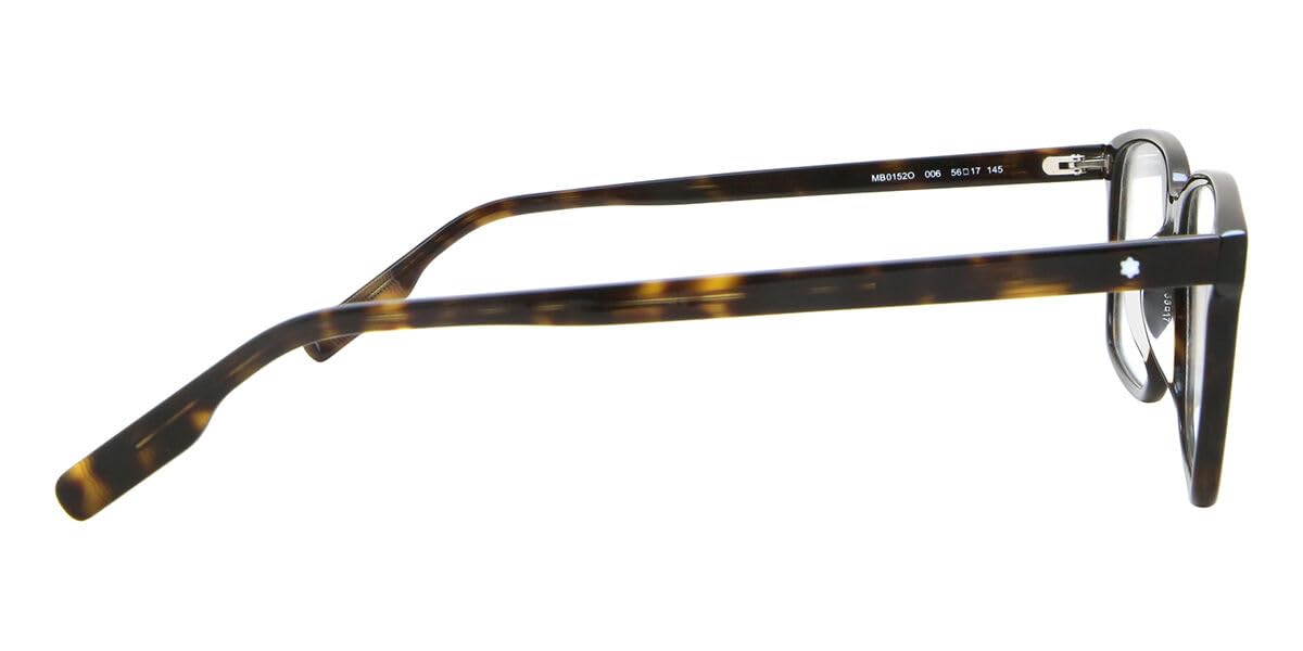 Montblanc MB0152O Optical Frame Man Acetate Gafas, Hombres, Multicolor, Talla única