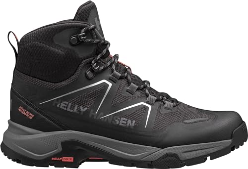 Helly Hansen Mujer Botas de Montaña Cascade Mid Cut, Negro, 40
