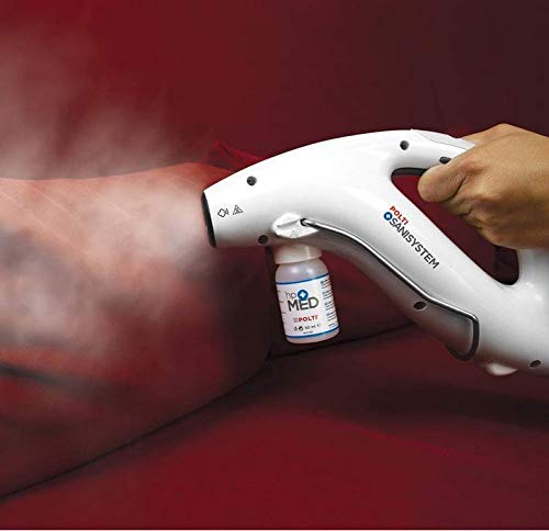 Polti PAEU0368 Sani System gun - Vaporetto Lecoaspira, accesorio para la sanificación a vapor de superficies, objetos y tejidos con vapor saturado seco sobrecalentado hasta 180C, Fabricado en Italia