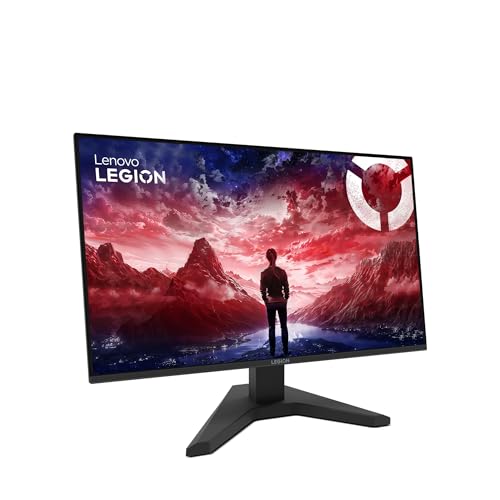 Lenovo Legion R27s - Monitor Gaming FHD 27" (IPS, Tasa de Refresco 144 Hz, Tiempo de Respuesta 1 ms, 16:9, HDMI 2.1 - DP 1.2, VESA Media Sync, Montaje VESA 100 mm, Soporte Inclinable) Negro