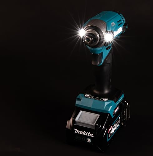 Makita TD003GA202 - Atornillador de impacto inalámbrico (40 V, máx. 2,0 Ah, 2 baterías y cargador)