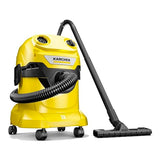 Kärcher Aspiradora en seco y húmedo WD 4 V-20/5/22, Potencia: 1000 W, depósito de plástico: 20 l, Manguera aspiración: 2,2 m, función soplado, Boquilla para Suelos y Ranuras, Bolsa Filtro de Fieltro