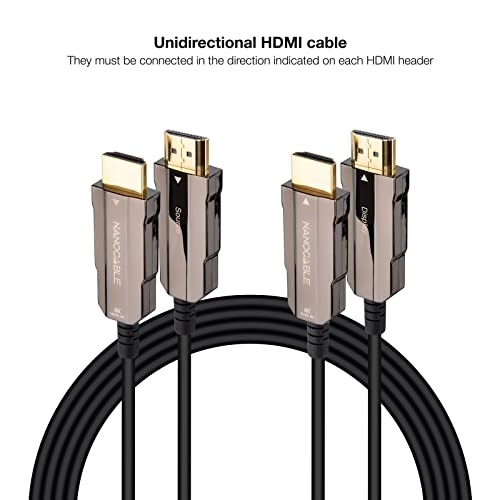 Monkey Ladder Cable HDMI V2.0 4K@60Hz 18Gbps, 40 m, compatible con pantallas y dispositivos multimedia para alta definición y transmisión fluida.