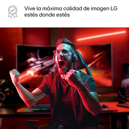 LG 27GS60F-B - Monitor Gaming Ultragear, 27", Full HD 1080p, (1920x1080), AMD FreeSync, Compatible con NVIDIA G-Sync, 180Hz, 1ms, 16:9, Panel IPS, Negro