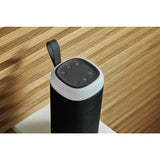 Hama Altavoz Bluetooth 30W, Resistente al Agua IPX4, Efectos de luz LED, 12 Horas de duración de la batería, Caja de música Bluetooth, Negro