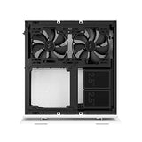 Fractal Design Ridge White - PCIe 4.0 Riser Card Included - 2X 140mm PWM Aspect Fans Included - Type C USB - m-ITX PC Gaming Case
