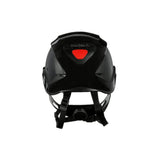 3M SecureFit Casco de protección, X5012VE-CE, negro, con ventilación, 1000 Vac, CE