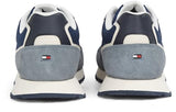 Tommy Hilfiger Runner Sneaker Hombre New Eva Mix Calzado Deportivo, Multicolor (Sport Navy), 42