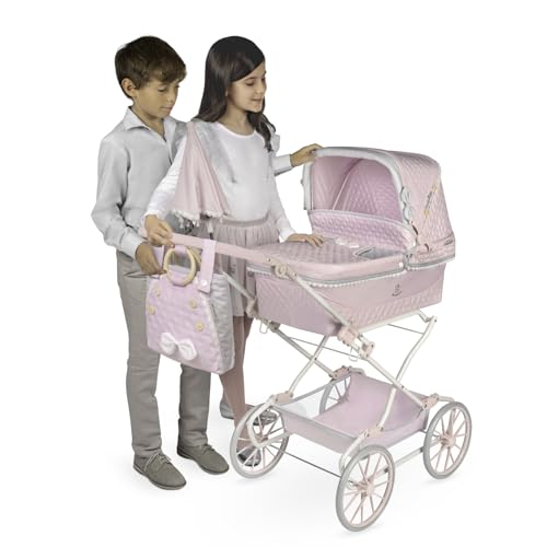 Carro de Muñecas Sophie Plegable con Sombrilla DeCuevas 82075