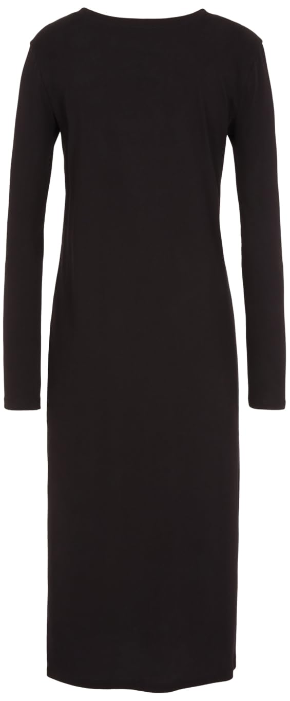 Armani Exchange Vestido Informal para Mujer, sostenible, Tacto Suave, Negro, XS