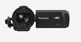 Panasonic HC-VX1 - Videocámara Semi-Profesional de 24x, O.I.S de 5 Ejes, Objetivo Leica F1.8 - F4, Zoom 25 mm - 600 mm, 4K, HD, Color Negro