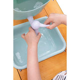 JANOD Muddy Lab-Cocina Infantil de Madera FSC-10 Accesorios-Juego de Imitación Exterior para Niños-A Partir de 3 Años, J06632, Color Azul Cielo/Gris, 77 x 35 x 95 (JURATOYS