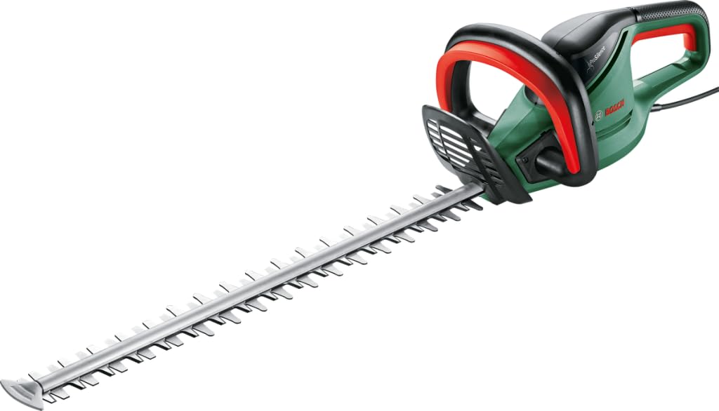 Bosch Home and Garden 06008C0703 Cortasetos Eléctrico UniversalHedgeCut 60, 480 W, Longitud de las Cuchillas: 60 cm, para Setos Medianos, Apertura de los Dientes: 30 mm, en Caja