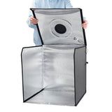 Hama Caja de Fotos, 50 x 50 cm (Estudio fotográfico, Mini Estudio fotográfico, Caja de luz, Caja de luz, Caja Ligera, Caja Blanca, Pantalla Verde, Tienda de luz, Cubo de Fotos, para fotografía de
