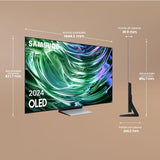 Samsung TV OLED 4K 2024 65S93D Smart TV de 65" con Más Brillo y Contraste, un Sonido de Cine con Q-Symphony, el Mejor Smart TV y GANA Todas Las partidas con Motion Xcelerator 144 Hz