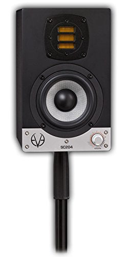 EVE audio SC204 Negro Altavoz - Altavoces (De 2 vías, 1.0 Canales, Alámbrico, 64-21000 Hz, Negro)