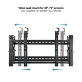 Monkey Ladder Soporte Video Wall de Pared para Pantalla 45”- 70”, Color Negro