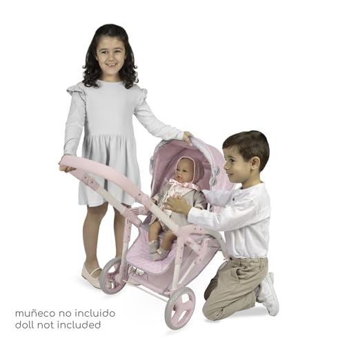 Carro de Muñecas Sophie 3x1 Plegable DeCuevas 81675