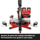 Einhell ‌Tronzadora-ingletadora con batería TE-SM 36/10 L Li-Solo Power X-Change (36V, hoja de sierra 254 mm, 3800 rpm, función de tracción suave, láser de línea de corte, sin batería)