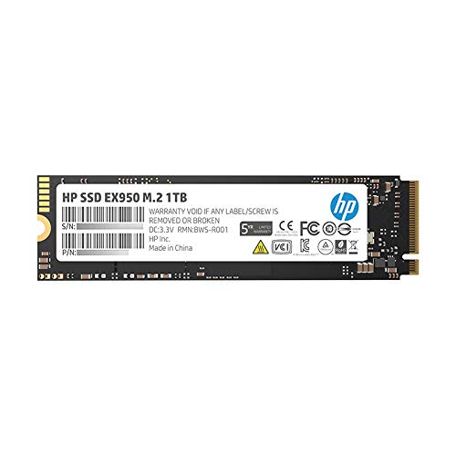 Hewlett Packard EX950 Disco Duro Interno SSD 1TB 5MS23AA#ABB M.2 L:3500MB/s S:2900MB/s