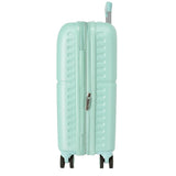 Pepe Jeans Nerea Maleta de Cabina Azul 40x55x20 cms Rígida ABS Cierre TSA Integrado 37L 2,74 kgs 4 Ruedas Dobles Equipaje de Mano