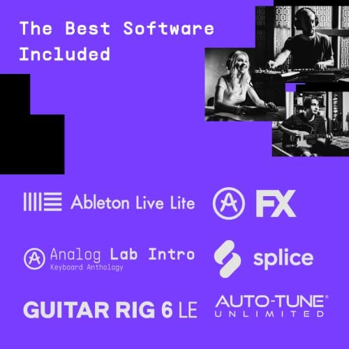 Arturia - MiniFuse 2 - Interface USB de audio y MIDI Compacta con Creative Software para una Grabación Producción, Podcasting, Guitarra - Blanco