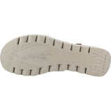 Fly London YOJI198FLY, Sandalias Mujer, Military/Beige/Brick, 38 EU