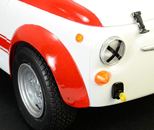 Italeri 4705S Fiat 4705-1:12 Abarth 695 SS/Assetto Corsa, maqueta, Modelo de construcción, sin barnizar