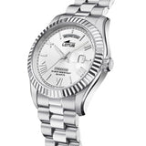 LOTUS Reloj Hombre 18854/1 Freedom Caja de Acero Inoxidable 316l Plateado Correa de Acero Inoxidable 316l Plateado