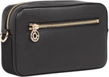 Tommy Hilfiger Bolso con asa Mujer Distinct Camera Bag con Correa para el Hombro, Negro (Black), Talla Única