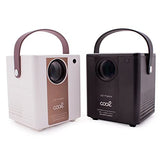 Proyector Compacto Cool Rainbow 3000 Lúmenes Altavoz Integrado + HDMI/SD/USB + WiFi Mirror (Blanco)