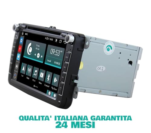 Radio de Coche para Volkswagen Golf Sharan Tiguan Android GPS Bluetooth WiFi USB Dab+ Touchscreen 8" 8core Carplay AndroidAuto