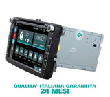 Radio de Coche para Volkswagen Golf Sharan Tiguan Android GPS Bluetooth WiFi USB Dab+ Touchscreen 8" 8core Carplay AndroidAuto