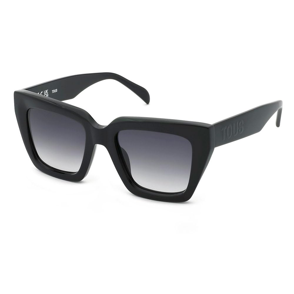 Tous, SUNGLASSES, STOC79-52-0700, SHINY BLACK, Female