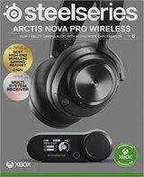 SteelSeries Arctis Nova Pro Wireless X - auriculares gaming multisistema Xbox - Controladores magnéticos de neodimio - Cancelación de ruido - Infinity Power System - Xbox, PC, PS5, PS4, Switch, móvil