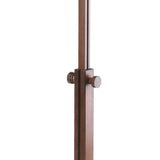 K&M 116/1 Atril de madera - madera maciza de haya color nogal - atril extensible de 71,5 a 122,5 cm