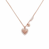 Emporio Armani Collar de mujer de acero inoxidable o plata de ley con cierre de mosquetón, 35Lx1.15Wx1.08cm, Plata esterlina, No es una piedra preciosa, Oro reluciente