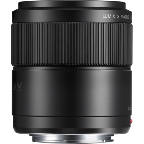 Panasonic LUMIX G Macro, 30 mm, F2.8 ASPH, MIRRORLESS Micro Cuatro TERCEROS, Mega Optical I.S, H-HS030 (USA Black)