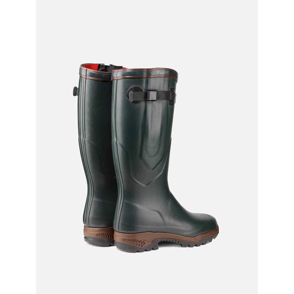 Aigle Parcours 2 Iso, Botas de agua Unisex adulto, Verde Grün Bronze, 46 EU