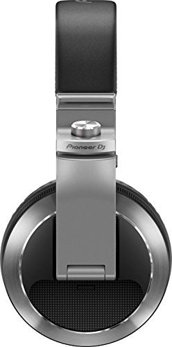 Pioneer DJ HDJ-X7-K Auriculares profesionales para DJ, Plata