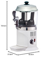Saro Nina 175-1146 - Recipiente para cacao (5 L), color blanco