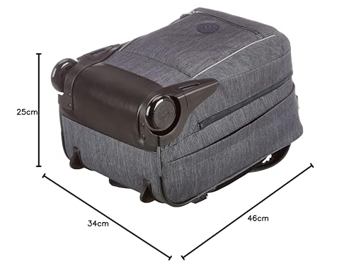 Kipling Sari Mochila Grande con Ruedas, Marine Navy (Azul)