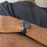 Festina Reloj Hombre F20524/1 Special Editions Caja de Acero Inoxidable 316l Rosa Correa de Acero Inoxidable 316l Azul