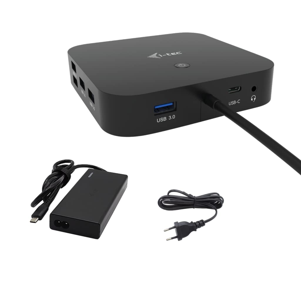 Hub USB i-Tec C31TRI4KDPDPRO100 Negro